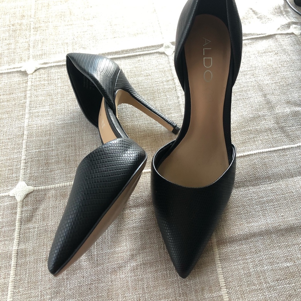 ALDO black heels